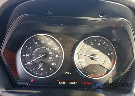 2017 BMW X1 xDrive28I z USA, uszkodzony, nr VIN WBXHT3C38H5F74495